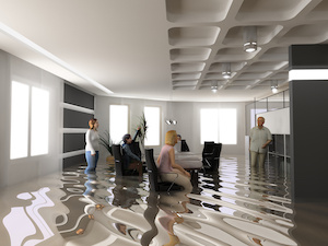 Water Damage to a Business